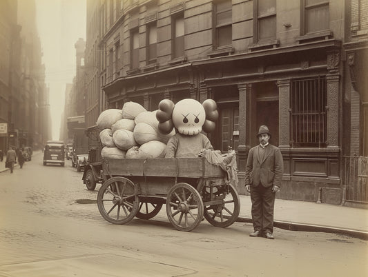 Goods transport, New York 1930