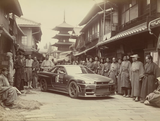On delivery, Nara (Japan) 1884